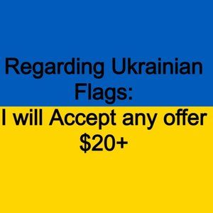 Ukrainian Flag Paintings for Charity